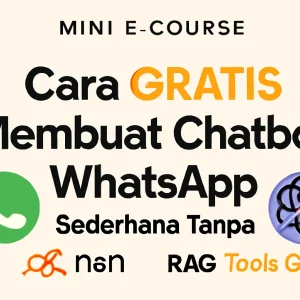 Cara Membuat Chatbot Whatsapp Sederhana Tanpa RAG Online Hanya Dari Laptop | Tools Gratis