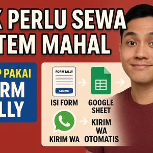 💡 Sistem Order WhatsApp Otomatis - Tanpa Coding, Tanpa Langganan Mahal!