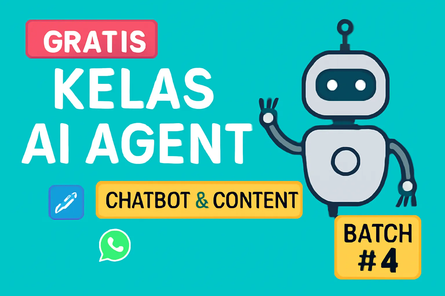 Rekaman Kelas AI Agent Batch 4 – GRATIS