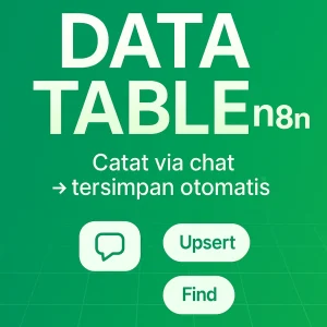 Sample Template n8n – Chat to Data Table: Financial Tracker